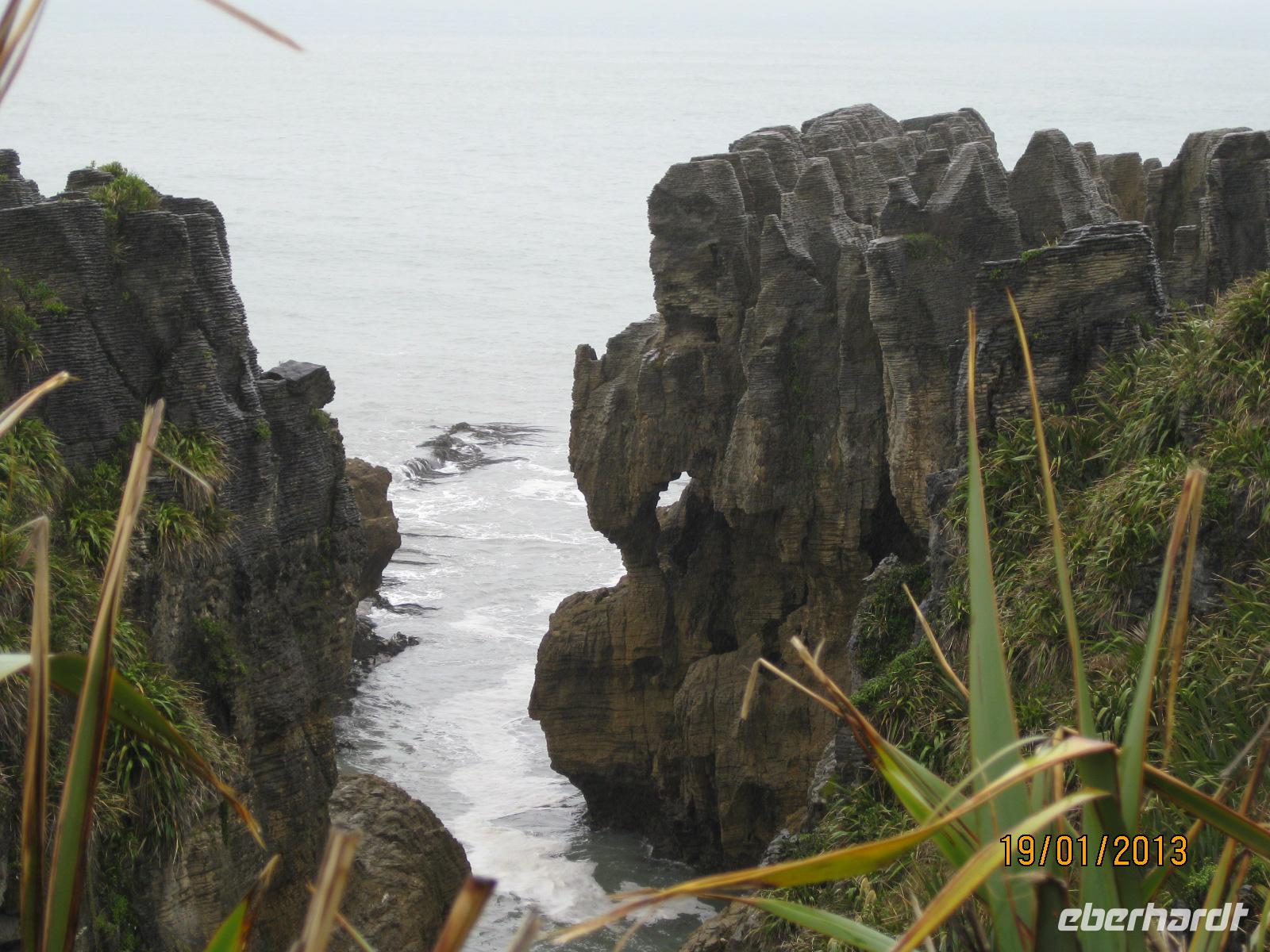 IMG_2300 Pancake Rocks in Punakaiki &ndash; &copy; Johanna Vogt (Eberhardt TRAVEL)