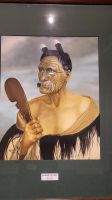 Rundreise Neuseeland // Maori-Gemälde im Hotel in Rotorua &ndash; &copy; Franziska Bergmann (Eberhardt TRAVEL)