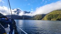 Rundreise Neuseeland // Kreuzfahrt im Milford Sound &ndash; &copy; Franziska Bergmann (Eberhardt TRAVEL)