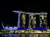 2. Reisetag – Singapur bei Nacht – Bootstour auf dem Singapore River – Marina Bay Sands &ndash; &copy; Andreas Wolfsteller (Eberhardt TRAVEL)