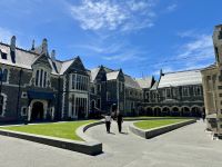 13. Reisetag – Von Kaikoura zum Lake Tekapo – Altes Unigelände in Christchurch &ndash; &copy; Andreas Wolfsteller (Eberhardt TRAVEL)