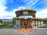 Die Hundertwassertoilette in Kawakawa &ndash; &copy; Simone Willner (Eberhardt TRAVEL)