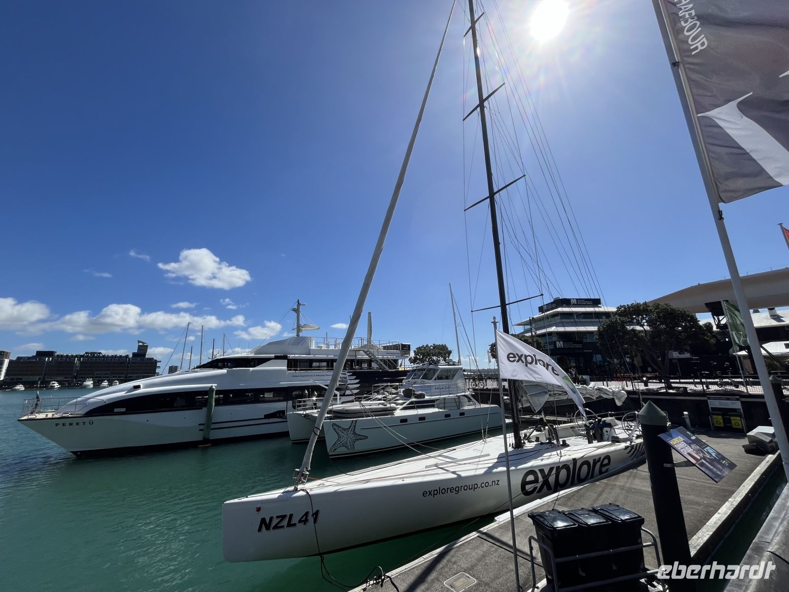 Segelboot im Hafen von Auckland &ndash; &copy; Valentin Meyer-Plath (Eberhardt TRAVEL)