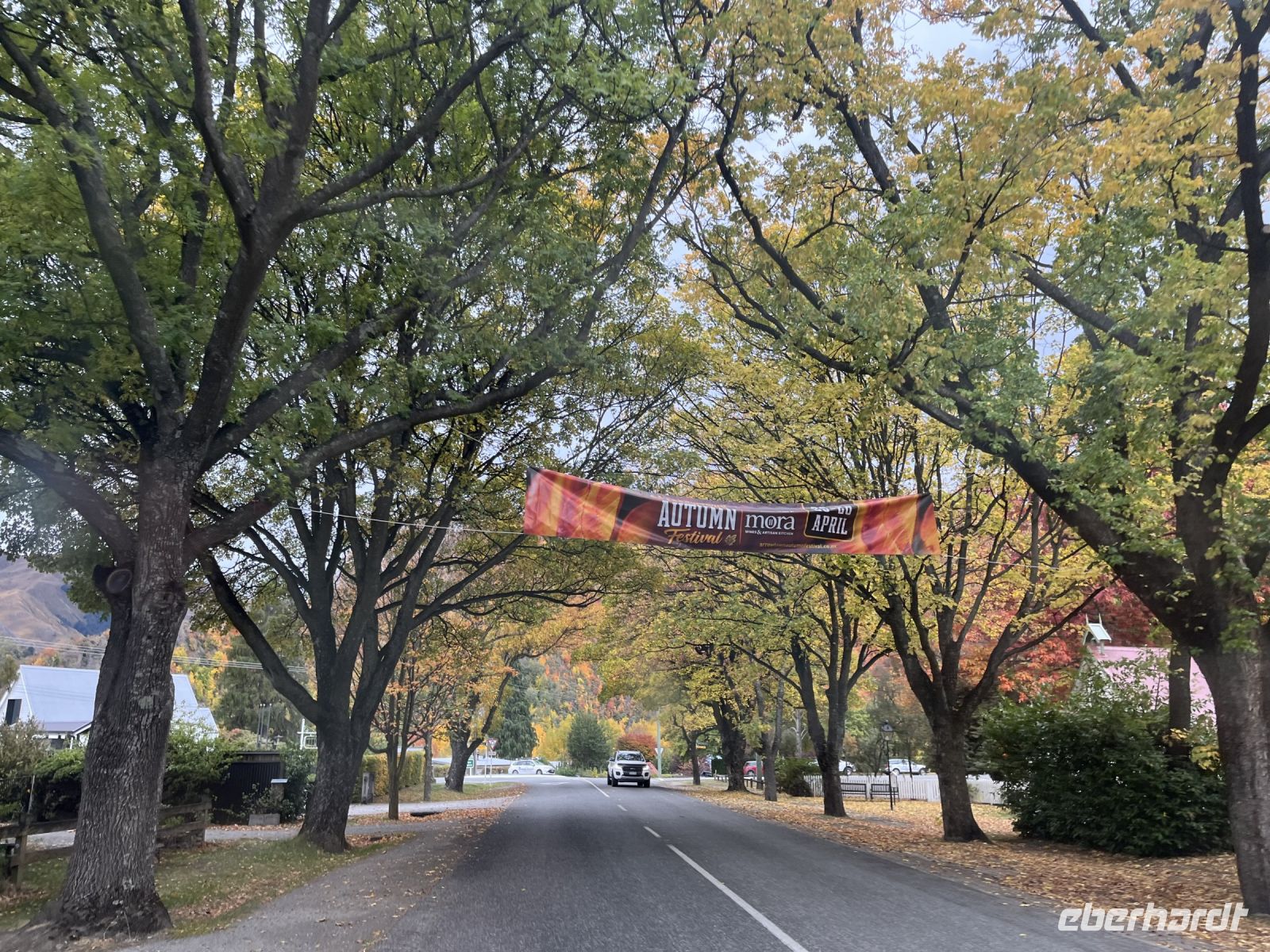 Banner für Herbstfest in Arrowtown &ndash; &copy; Valentin Meyer-Plath (Eberhardt TRAVEL)