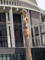 Maori Repräsentant, Parlamentsgebäude Wellington &ndash; &copy; Jürgen Müller (Eberhardt TRAVEL)