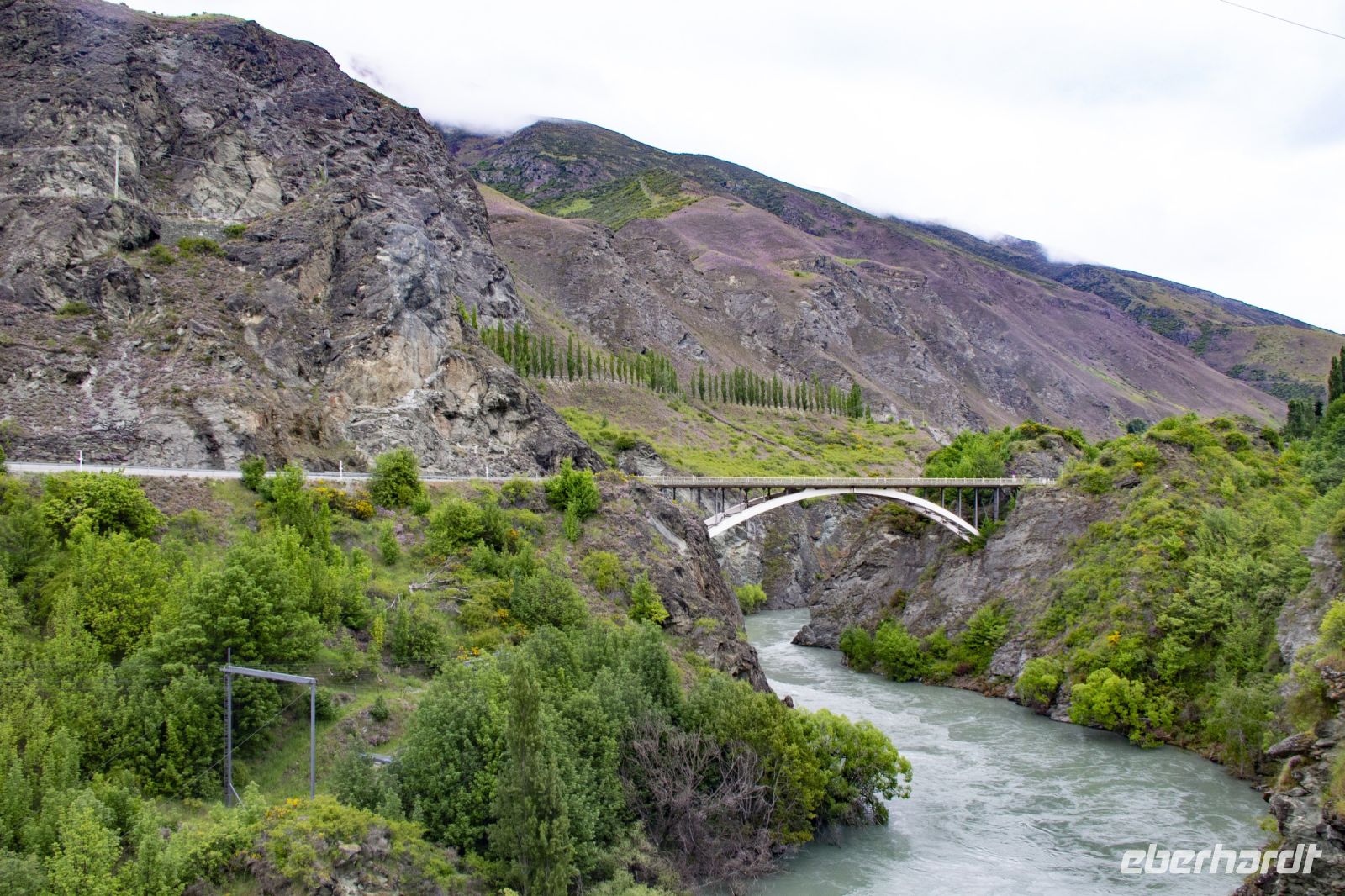 389 -  Kawarau-Brücke &ndash; &copy; Vivien Fiedler (Eberhardt TRAVEL)