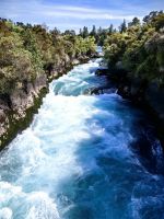 Huka Wasserfall &ndash; &copy; Simone Willner (Eberhardt TRAVEL)