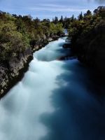 Huka Wasserfall &ndash; &copy; Simone Willner (Eberhardt TRAVEL)