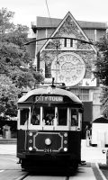 Stadtrundfahrt gefällig? Mit dieser Straßenbahn in Christchurch gehts &ndash; &copy; Simone Willner (Eberhardt TRAVEL)