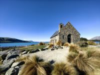 Church of the good Shepherd, Kirche des guten Hirten am Lake Tekapo &ndash; &copy; Simone Willner (Eberhardt TRAVEL)