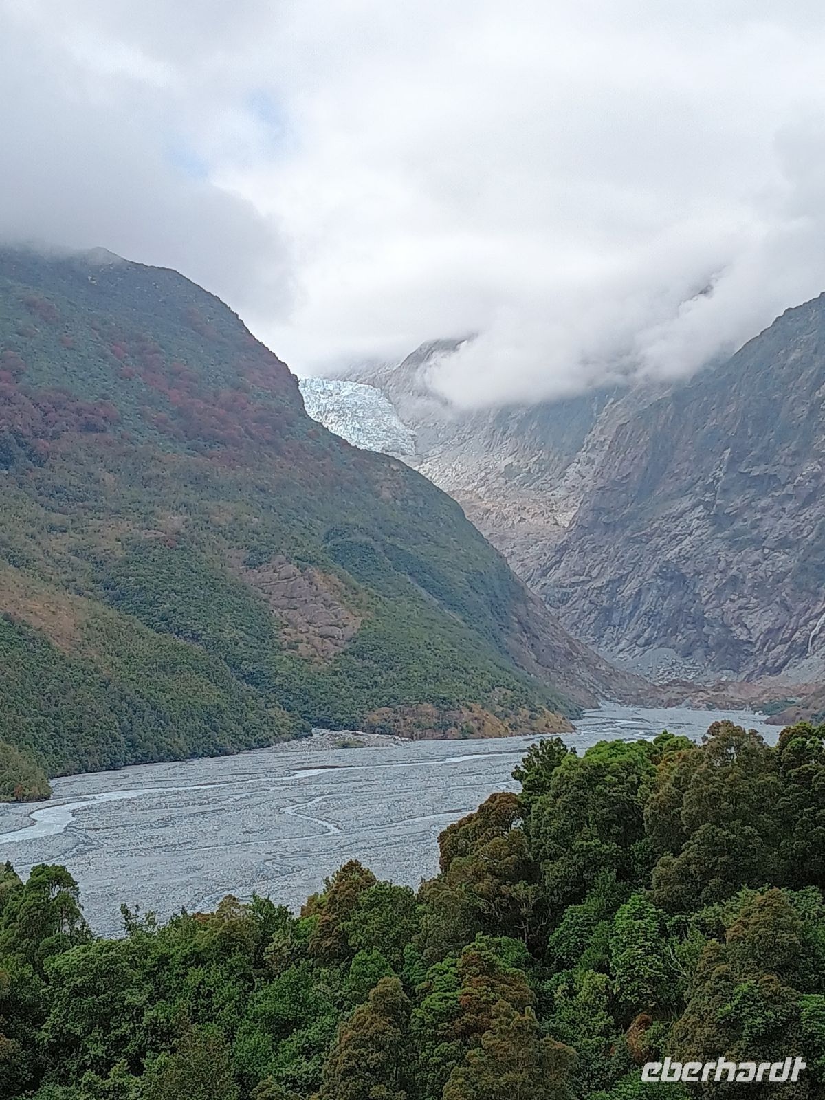 Franz-Josef-Gletscher &ndash; &copy; Johanna König (Eberhardt TRAVEL)