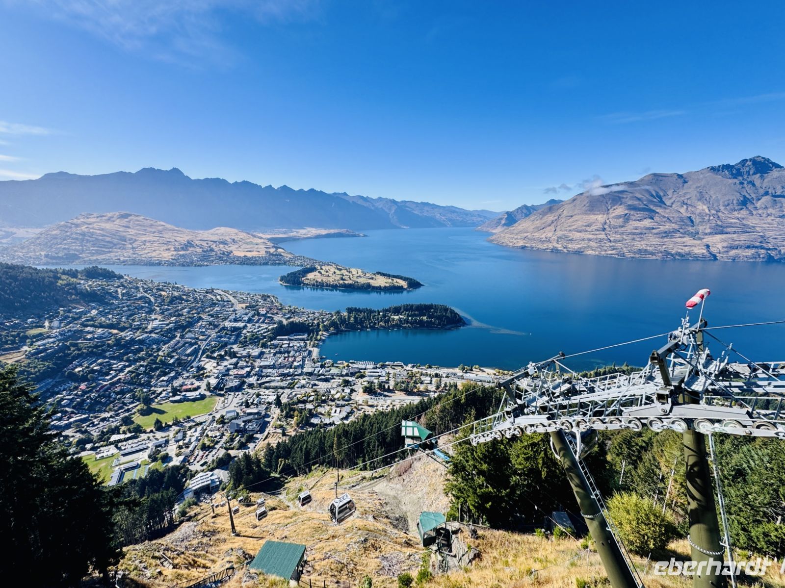 Tag 18 - Blick über Queenstown  &ndash; &copy; Christin Kuschka (Eberhardt TRAVEL)