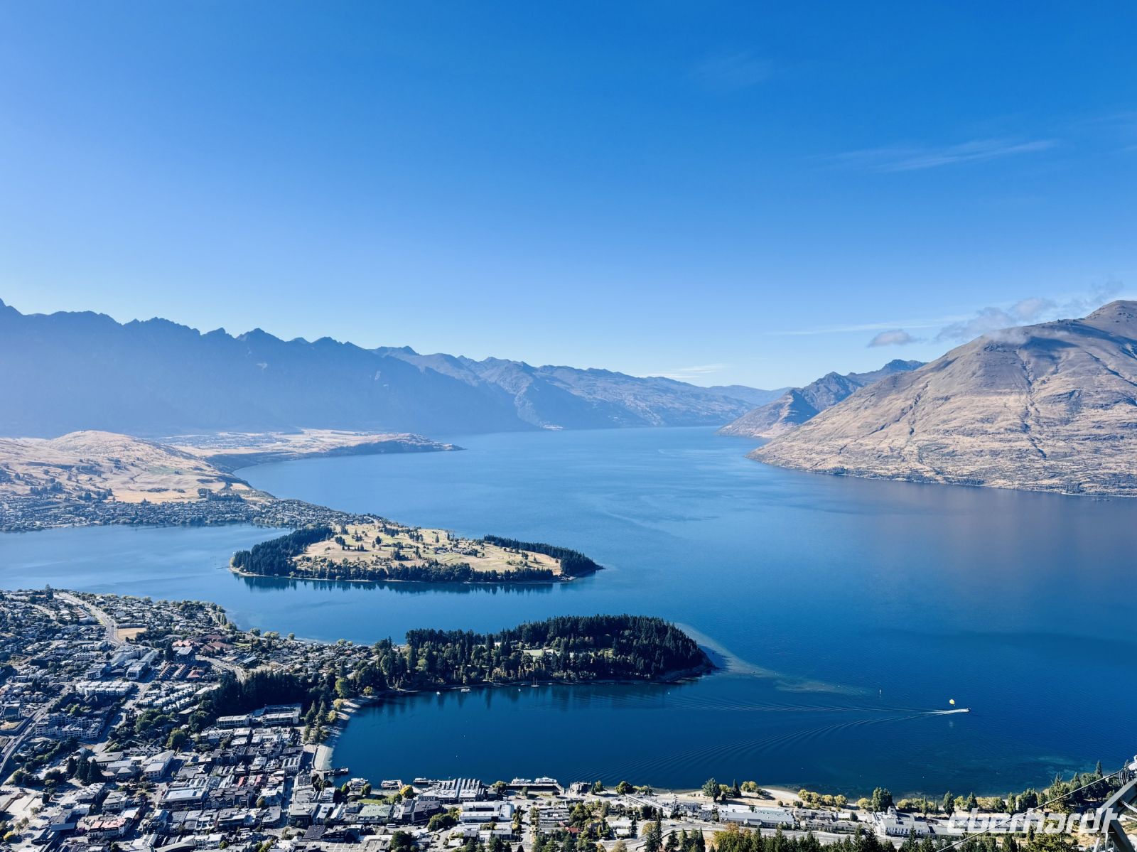 Tag 18 - Blick über Queenstown  &ndash; &copy; Christin Kuschka (Eberhardt TRAVEL)
