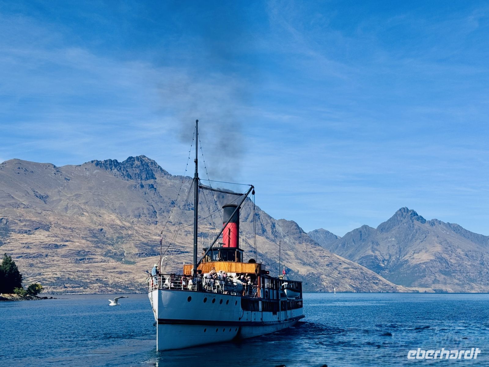 Tag 18 - Dampfschiff TSS Earnslaw &ndash; &copy; Christin Kuschka (Eberhardt TRAVEL)