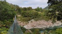 Neuseelands längste Hängebrücke,Buller Gorge Swing Bridge &ndash; &copy; Monika Cortese (Eberhardt TRAVEL)