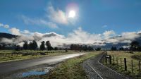 Am Helikopterstart- und Landeplatz  &ndash; &copy; Monika Cortese (Eberhardt TRAVEL)