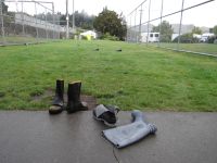 Taihape, das Gummistiefelweitwurfgelände &ndash; &copy; Vivian Kreft (Eberhardt TRAVEL)