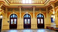 Große Rundreise Neuseeland: Dunedin, alter Bahnhof.  &ndash; &copy; Martina Wegener (Eberhardt TRAVEL)