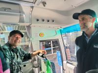 Thank you, Ben - best Driver &ndash; &copy; Heike Jack (Eberhardt TRAVEL)