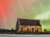 Polarlichter (leider nicht echt) &ndash; &copy; Heike Jack (Eberhardt TRAVEL)