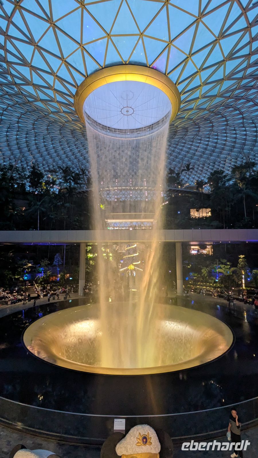 Juwel, Singapur Flughafen &ndash; &copy; Geena Dutschmann (Eberhardt TRAVEL)