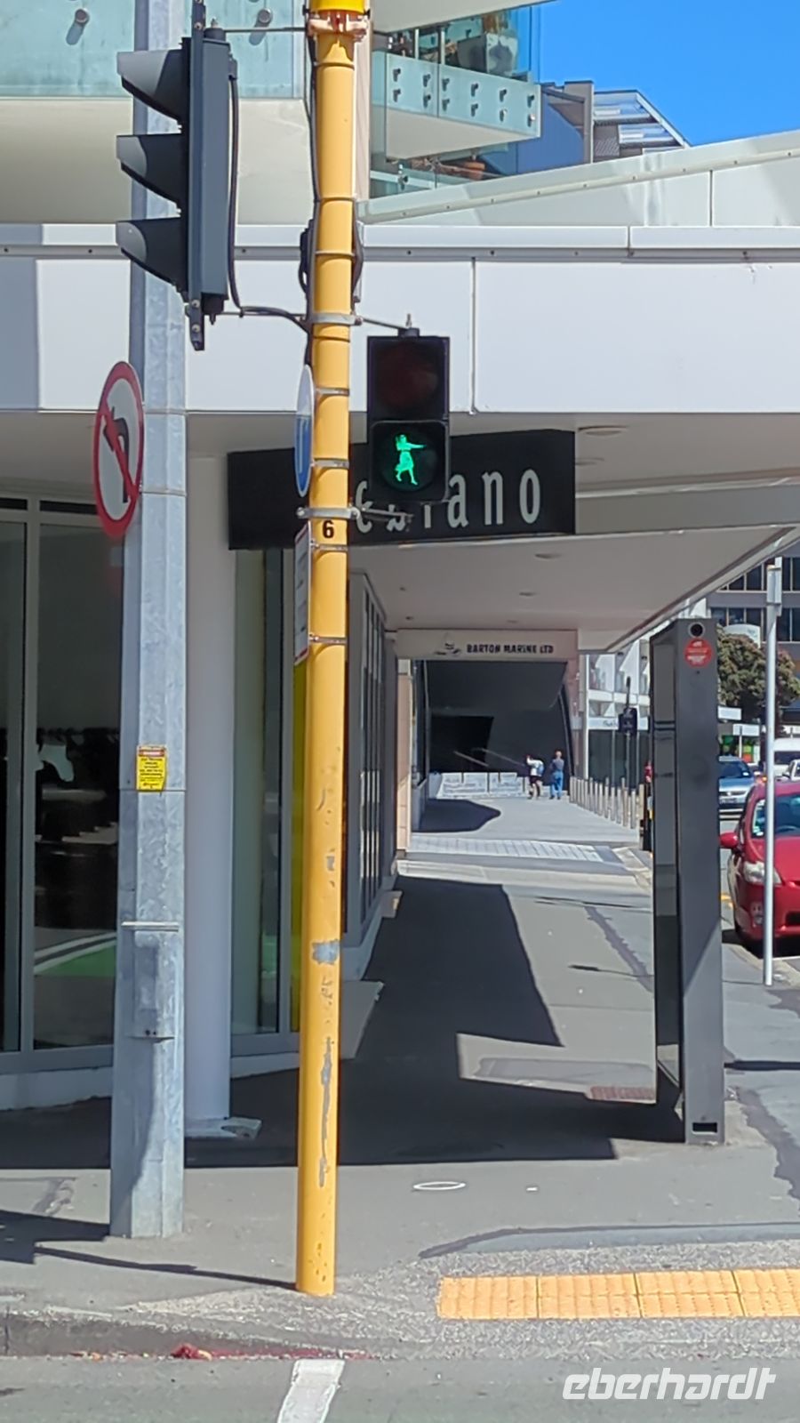 Ampelmännchen Maori, Wellington &ndash; &copy; Geena Dutschmann (Eberhardt TRAVEL)