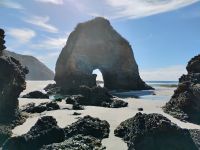 Wharariki Beach