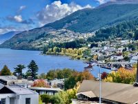 Queenstown von meinem Zimmer aus