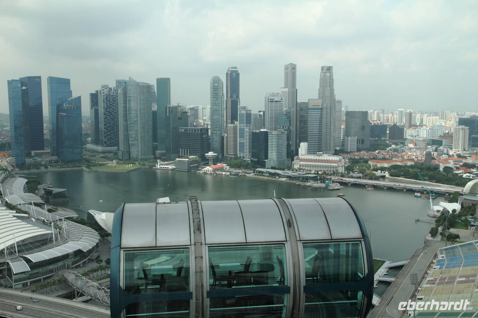  Ausblick vom Singapore Flyer &ndash; &copy; Astrid Janke (Eberhardt TRAVEL)