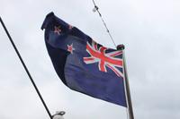 Die neuseeländische Flagge &ndash; &copy; Marianne Schulze (Eberhardt TRAVEL)