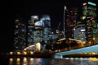 Singapur bei Nacht &ndash; &copy; Cindy Streidt (Eberhardt TRAVEL)