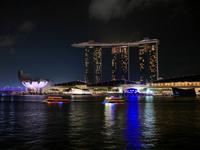 Singapur bei Nacht &ndash; &copy; Anna Stiebing (Eberhardt TRAVEL)