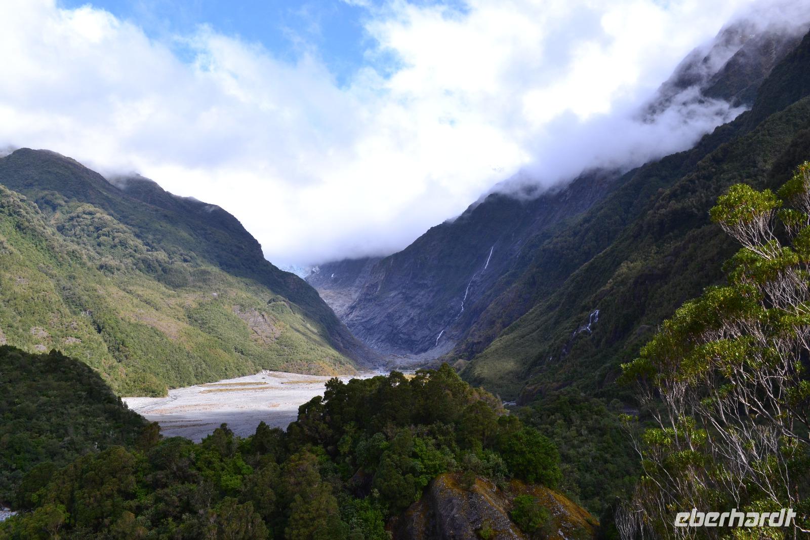 Blick zum Franz Josef Glacier &ndash; &copy; Andreas Wolfsteller (Eberhardt TRAVEL)