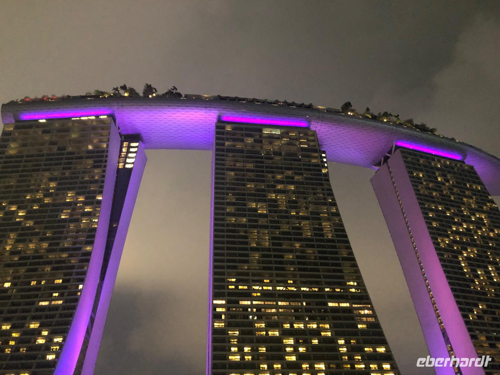 Hotel Marina Bay Sands Singapur  &ndash; &copy; Sabine Letzybyll (Eberhardt TRAVEL)