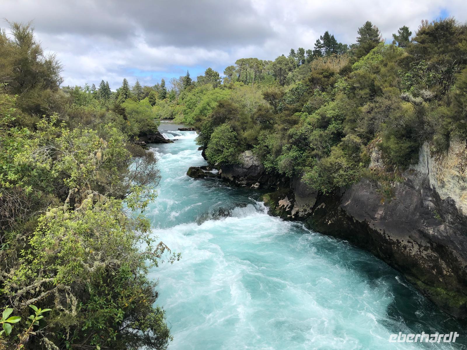 Huka Falls Neuseeland  &ndash; &copy; Sabine Letzybyll (Eberhardt TRAVEL)