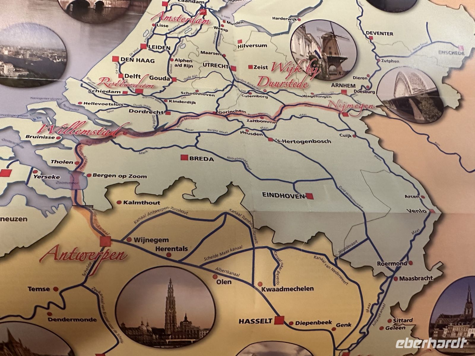 Strecke Nijmegen - Antwerpen  &ndash; &copy; Sabine Letzybyll (Eberhardt TRAVEL)