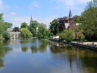 Minnewater - Der See der Liebe in Brügge