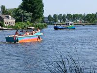 Auf der Amstel bei 35 Grad