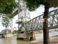 Rotterdam, Stadtrundfahrt, alte Eisenbahnbrücke &ndash; &copy; Gisela Gerlach (Eberhardt TRAVEL)
