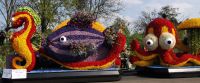 Seepferdchen und Tintenfisch, Blumenkorso, Lisse &ndash; &copy; Simone Willner (Eberhardt TRAVEL)