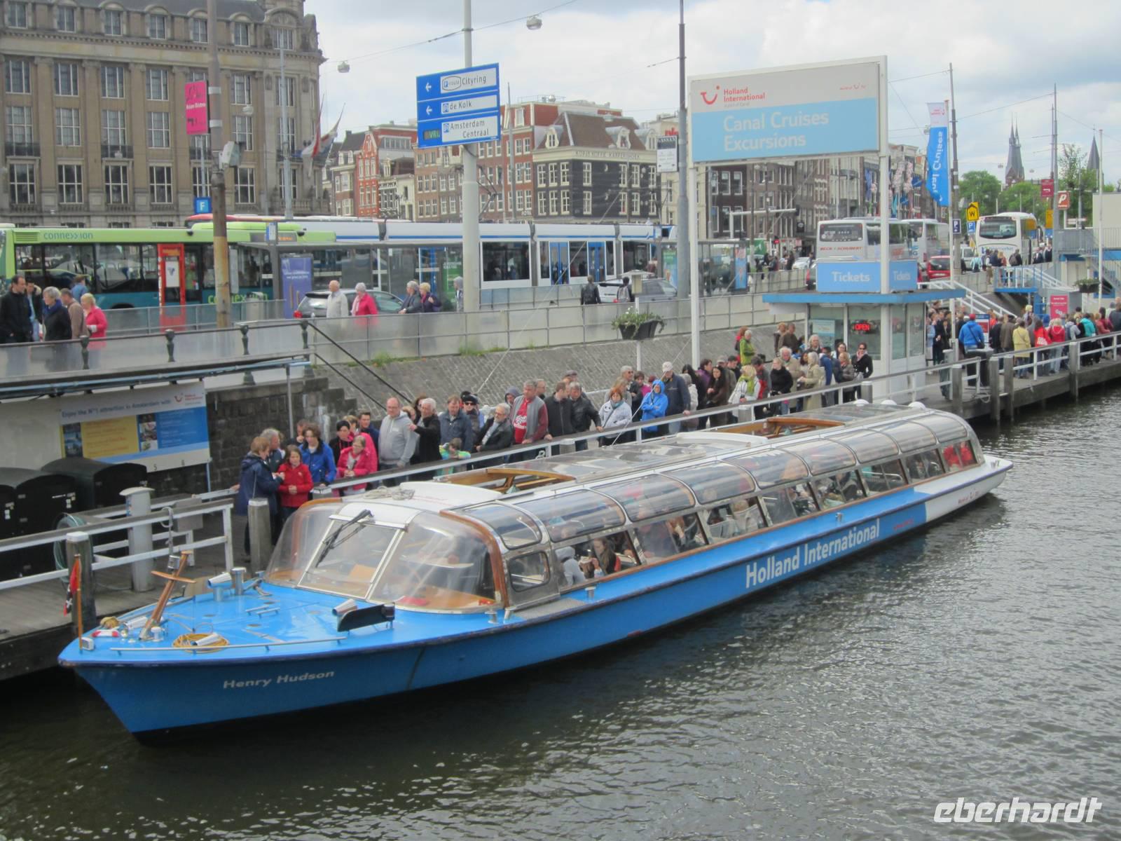 Amsterdam, Grachtenfahrt &ndash; &copy; Gisela Gerlach (Eberhardt TRAVEL)