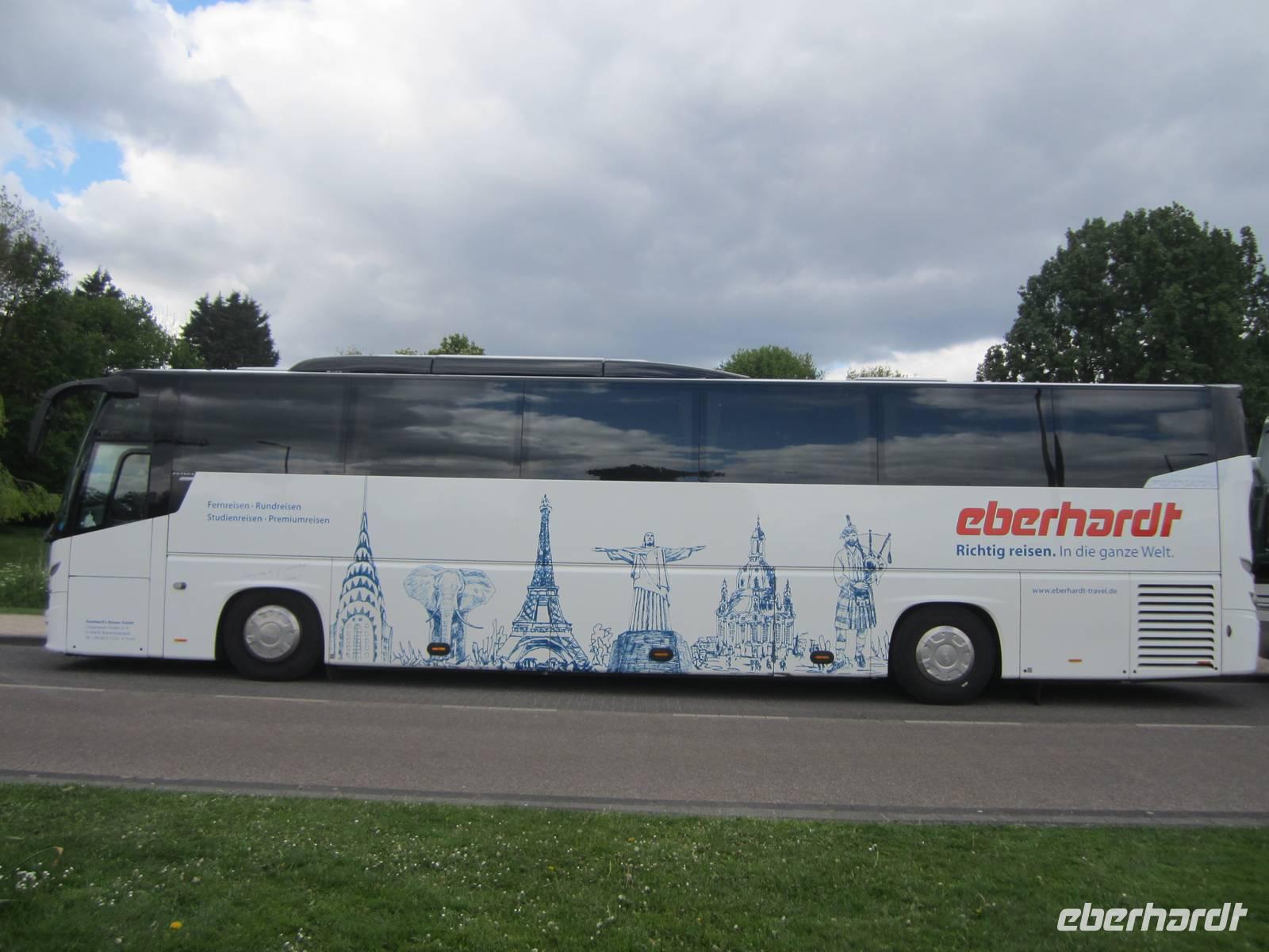 Anfahrt nach Apeldoorn mit dem Busunternehmen Auerbach &ndash; &copy; Gisela Gerlach (Eberhardt TRAVEL)