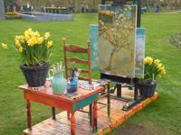 Malerei mit schönem Tulpen-Ambiente auf dem Keukenhof &ndash; &copy; Stefan Jahnke (Eberhardt TRAVEL)