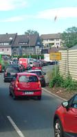 Fahrt durch Kamen und erfolgreiche Umfahrung eines kilometerlangen Staus auf der Autobahn &ndash; &copy; Stefan Jahnke (Eberhardt TRAVEL)