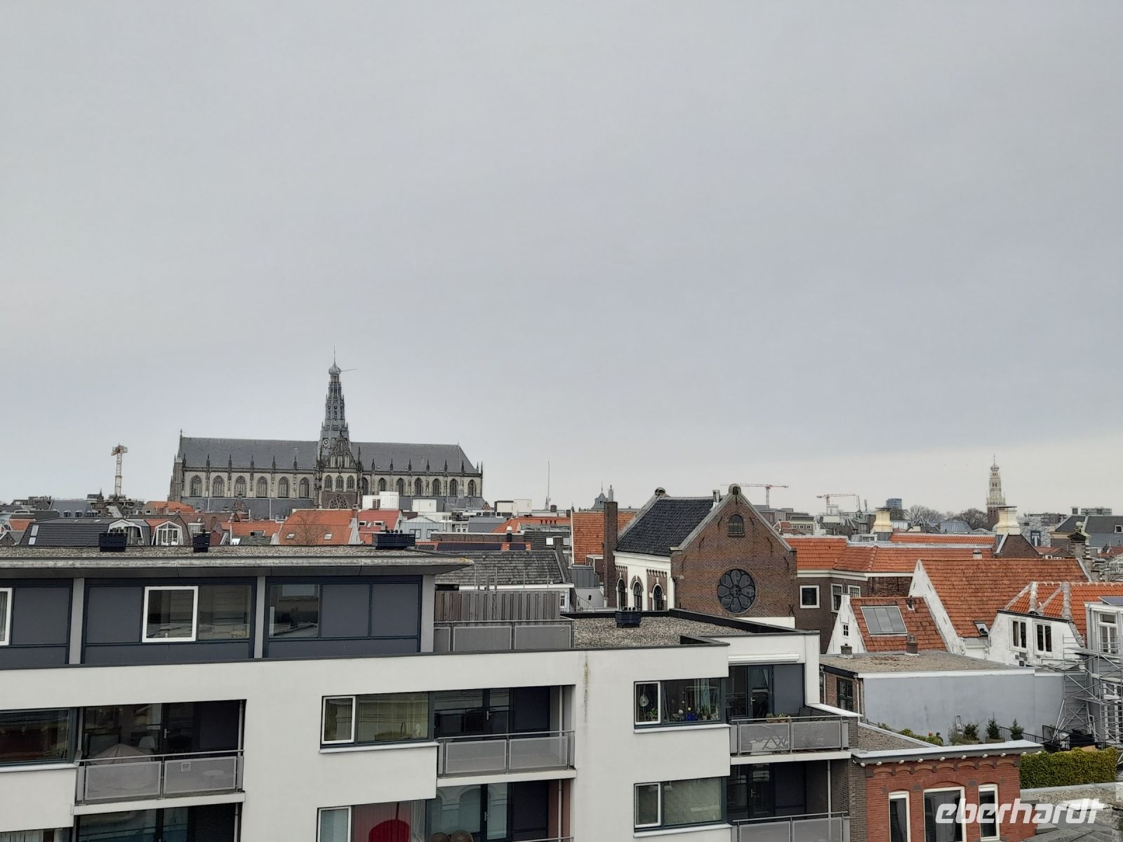 Stadtrundgang in Haarlem: tolle Aussicht vom Parkhausdach &ndash; &copy; Sinah Witzig (Eberhardt TRAVEL)