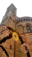 Maastricht - St.-Servatius-Kirche am Weihnachtsmarkt am Vrijthof