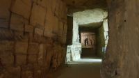 Valkenburg - Weihnachtsmarkt untertage in der Gemeindegrotte - diesen Bereich kann man sich nur im Sommer genauer ansehen