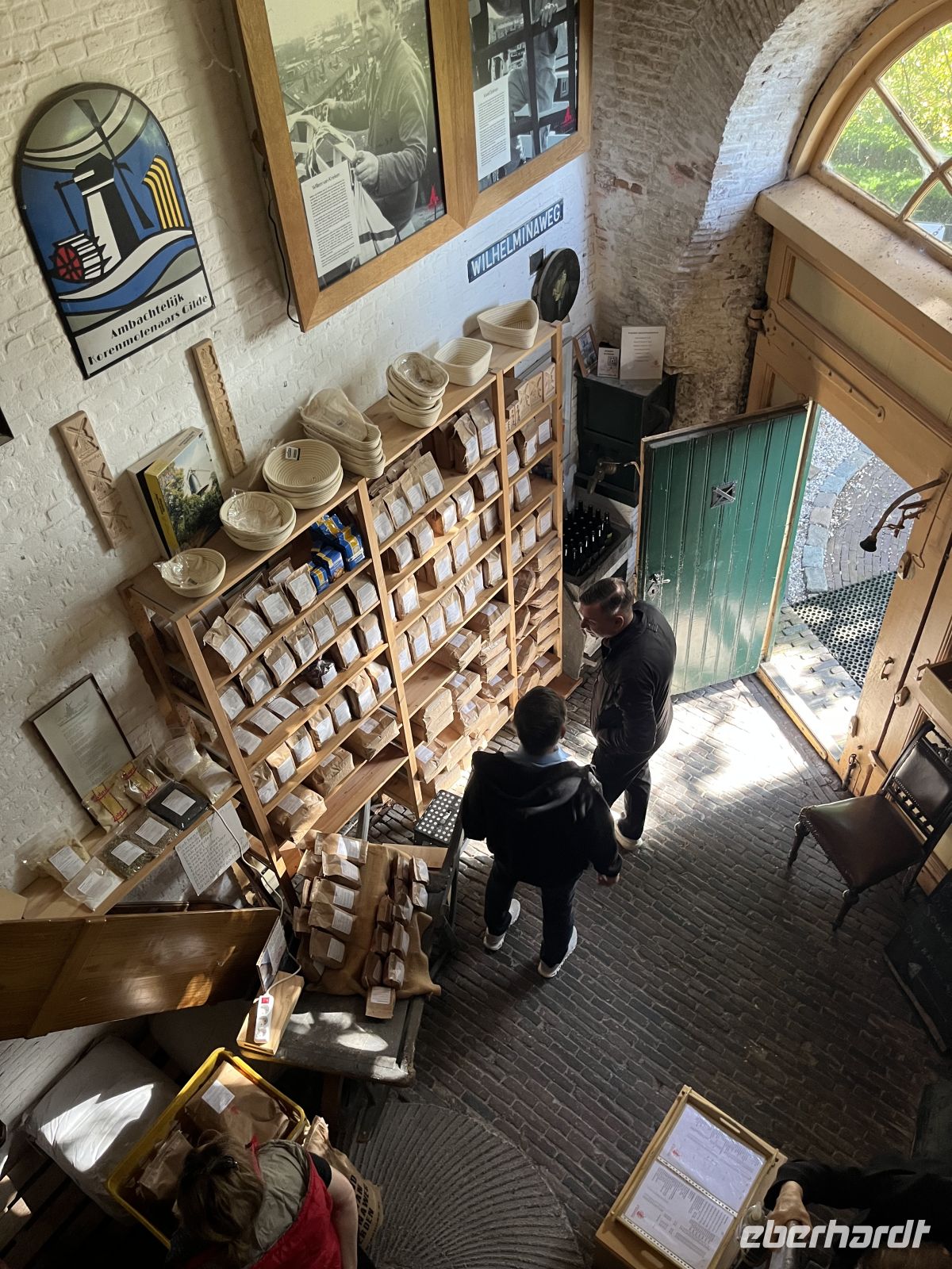 Mühle De Windhond- Verkaufslager &ndash; &copy; Renate Grafe (Eberhardt TRAVEL)