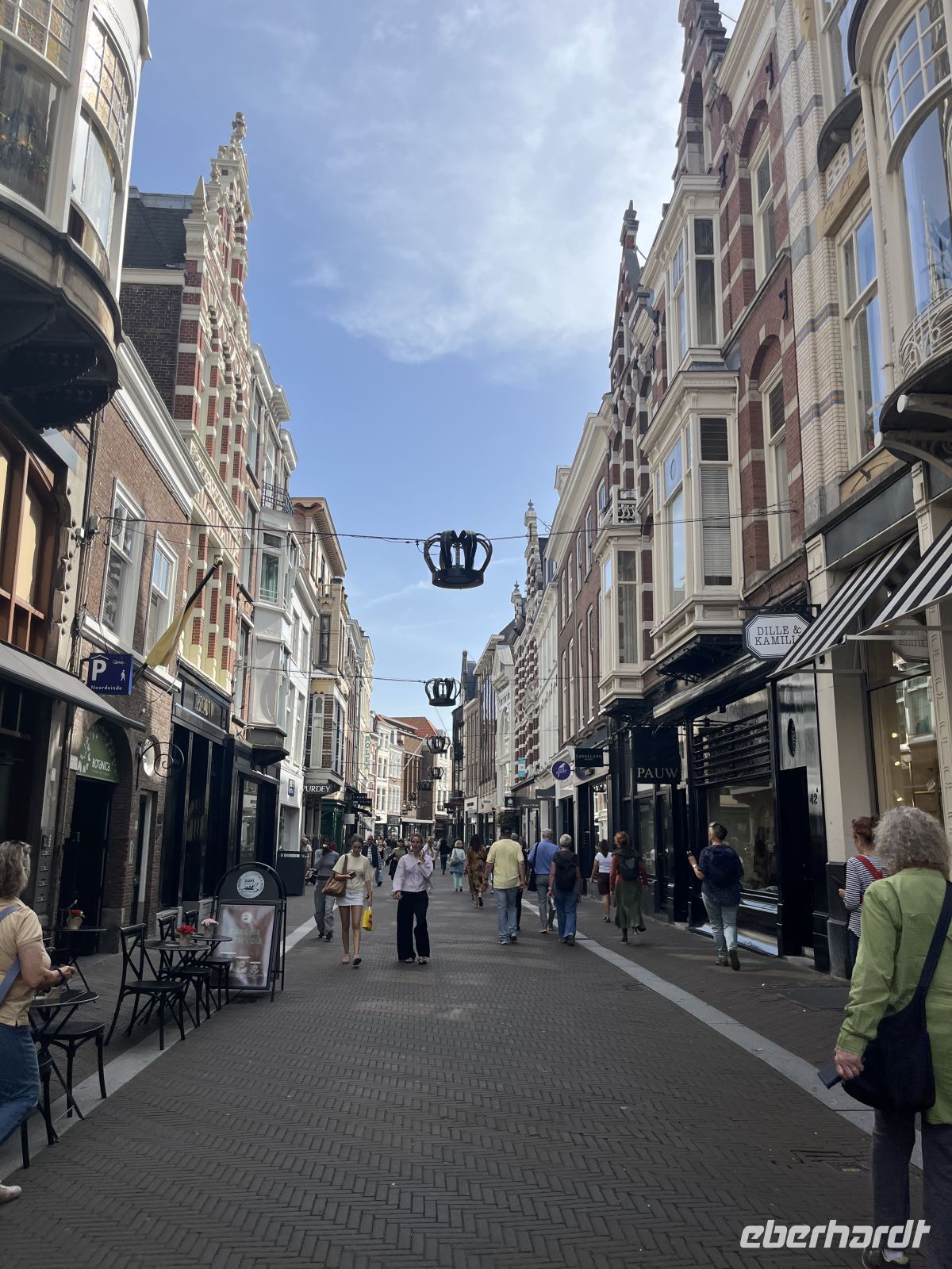 die elegante Einkaufsstraße Noordeinde &ndash; &copy; Renate Grafe (Eberhardt TRAVEL)