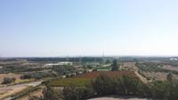 Blick von Kolossi Richtung Mittelmeer